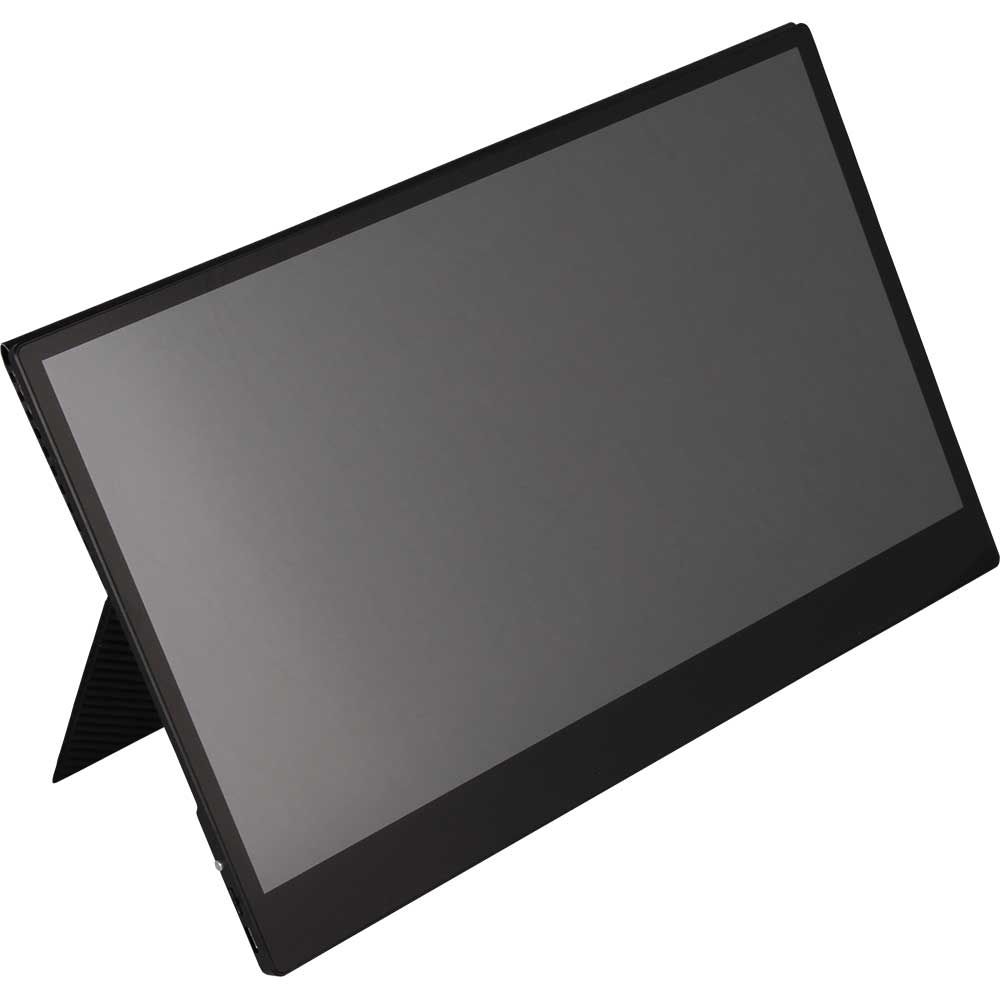Joy-iT JT-View15 - 1920 x 1080 pixels - Tactile - Format large 16/9 - Dalle IPS - Portable - Alimenté par USB Type C - Noir