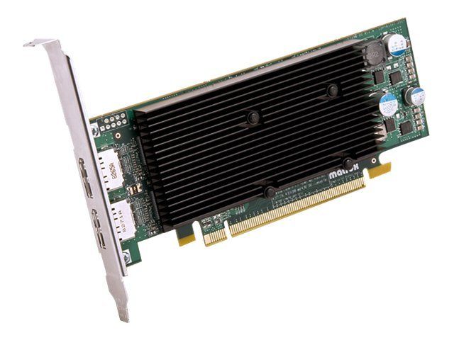Matrox M9128 LP - Carte graphique - M9128 - 1 Go DDR2 - PCIe x16 profil bas - 2 x DisplayPort