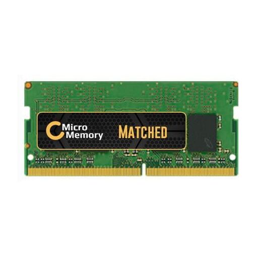 Módulo de memoria CoreParts DDR4 8GB (260 pines, 2400MHz, PC4-19200, 1.2V, sin buffer, no ECC)