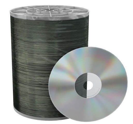 DVD+R 16x sans marquage, 100 pièces en shrink