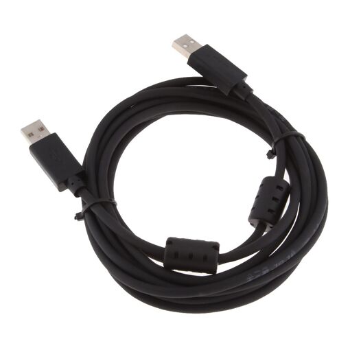 Cuticate High-Speed USB 2.0 Cable - A-Male to A-Male - Black 3 Meters