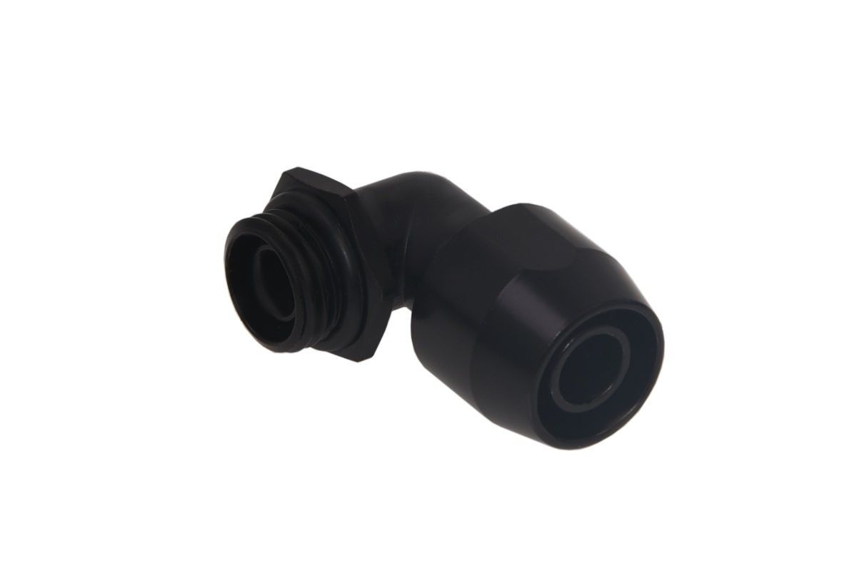 Alphacool HF Anschraubtülle TPV Metall - 90° - Black