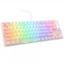 Ducky One 3 Aura White Tkl Gaming Tastatur, Rgb Led - Mx-silent-red