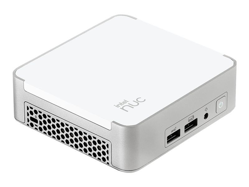 Intel Next Unit of Computing 13 Pro Desk Edition Mini PC - NUC13VYKi70QC - Core i7 I7-1360P 16 Go RAM 512 Go Intel Iris Xe Graphics 96EU - Argent