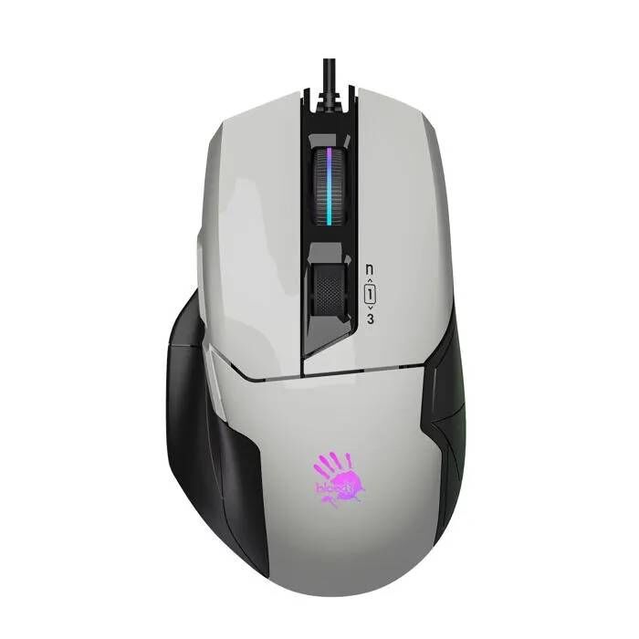Souris - A4tech - W70 MAX - 12000 DPI - Filaire - Rétroéclairage multicolore
