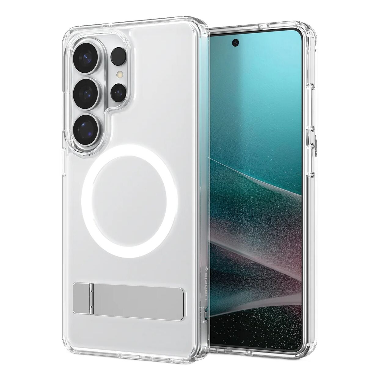 Spigen Coque Ultra Hybrid S MagSafe Samsung Galaxy S26 Ultra Clear / White