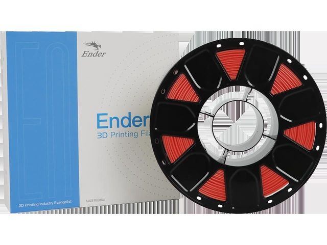Ender Pla Filament Red, 3d-kartusche (rot, 1 Kg, 1,75 Mm, Auf Rolle)