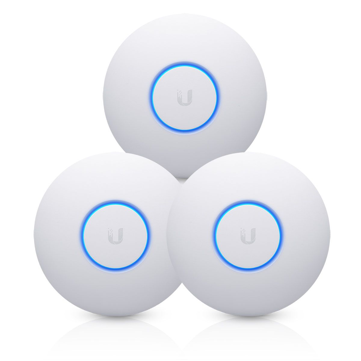 Ubiquiti UniFi nanoHD - Borne d'accès sans fil - Wi-Fi 5 - 2.4 GHz, 5 GHz - courant continu (pack de 3)
