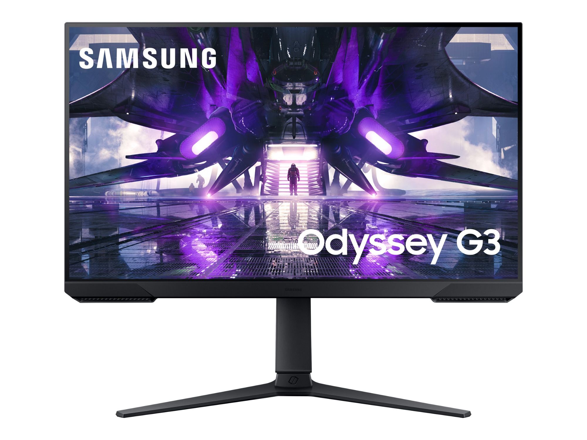 Samsung Odyssey G3 S27AG322NU - Écran LED - 27" - 1920 x 1080 Full HD (1080p) @ 165 Hz - VA - 250 cd/m² - 3000:1 - 1 ms - HDMI, DisplayPort - noir