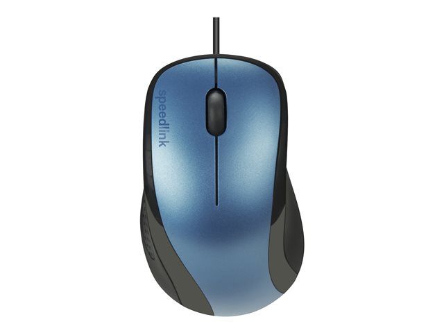 SPEEDLINK KAPPA Mouse - Souris - pour droitiers - optique - 3 boutons - filaire - USB - bleu