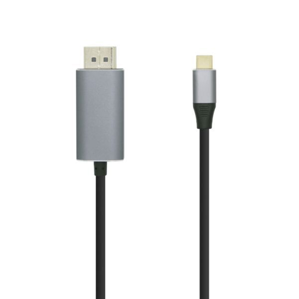 Aisens - câble convertisseur usb-c vers displayport noir, 1,8m