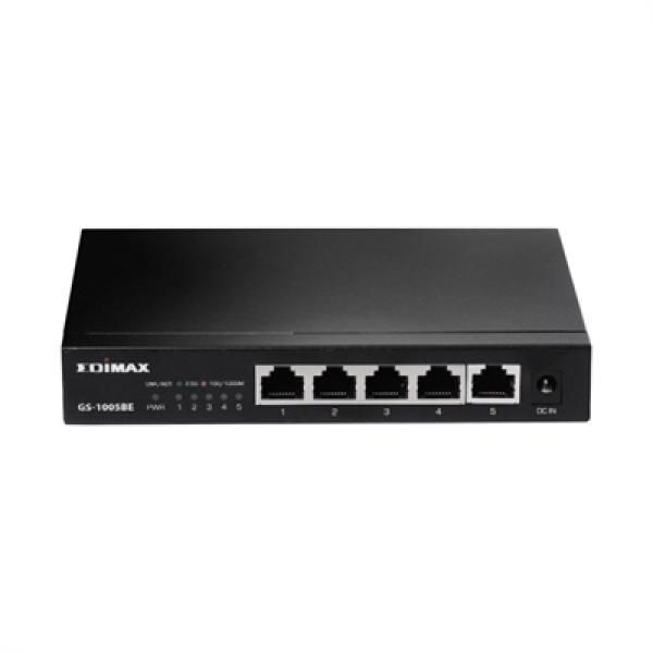 Edimax GS-1005BE commutateur réseau L2 Gigabit Ethernet (10/100/1000) Noir