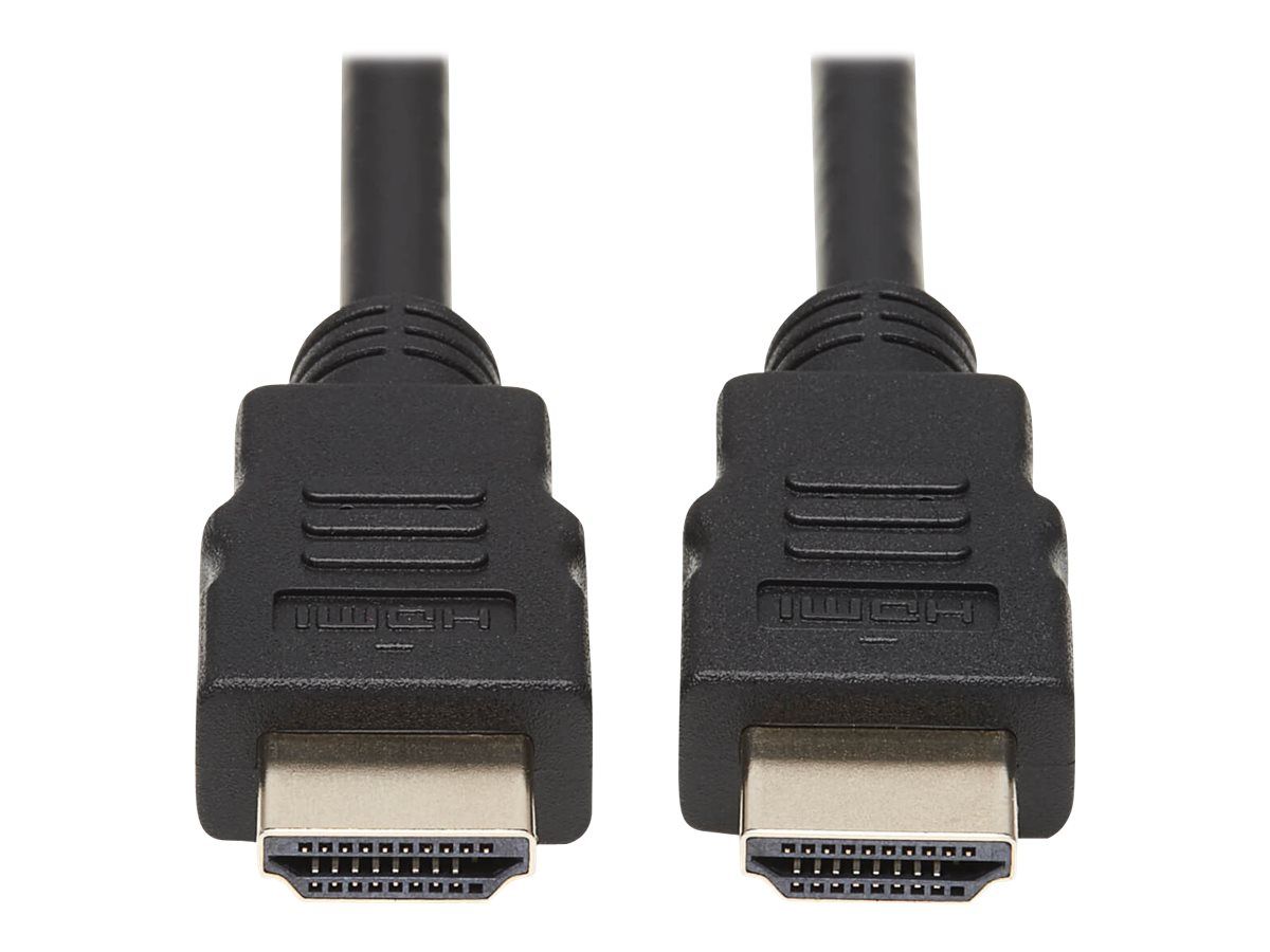 Eaton Tripp Lite Series High Speed HDMI Cable with Ethernet, UHD 4K, Digital Video with Audio (M/M), 6 ft. (1.83 m) - Câble HDMI avec Ethernet - HDMI mâle pour HDMI mâle - 1.8 m - noir