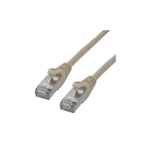Cable de red MCL Samar - 20 m - Cat6 - RJ-45 (M) a RJ-45 (M) - Blindado - Gris