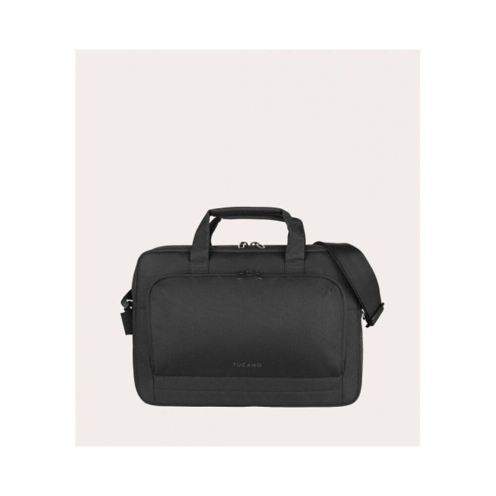Porte-documents Tucano BSTN1314-BK 14" noir rembourré, bandoulière amovible