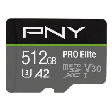 PNY PRO Elite microSDXC 512GB 512 Go Classe 10
