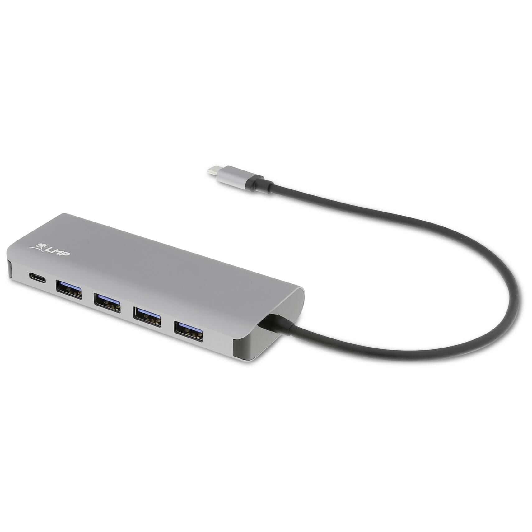 LMP 22366 hub & concentrateur USB 3.2 Gen 1 (3.1 Gen 1) Type-C 5000 Mbit/s Argent