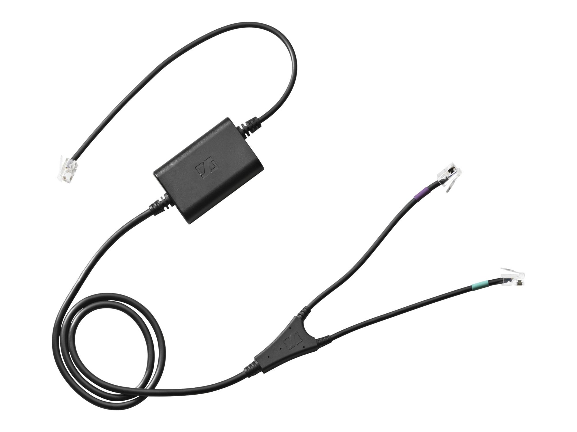 EPOS CEHS-AV 03 - Câble de ligne téléphonique - RJ-9 mâle pour RJ-12, RJ-45 mâle - 1.03 m - pour Avaya 1403, 1408, 1416, 1692, 9404, 9408, 9504, 9508; IMPACT SDW 5035, 5065