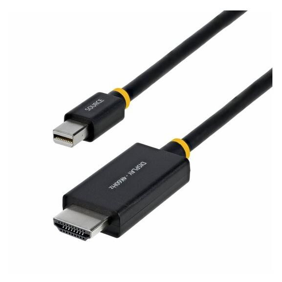 StarTech.com - Câble adaptateur - Mini DisplayPort mâle pour HDMI mâle - 2 m - noir - actif, support pour 4K60Hz