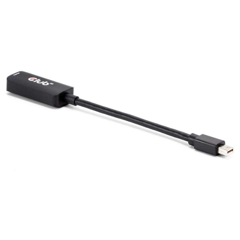CLUB3D CAC-1188 câble vidéo et adaptateur 0,09 m Mini DisplayPort HDMI Noir