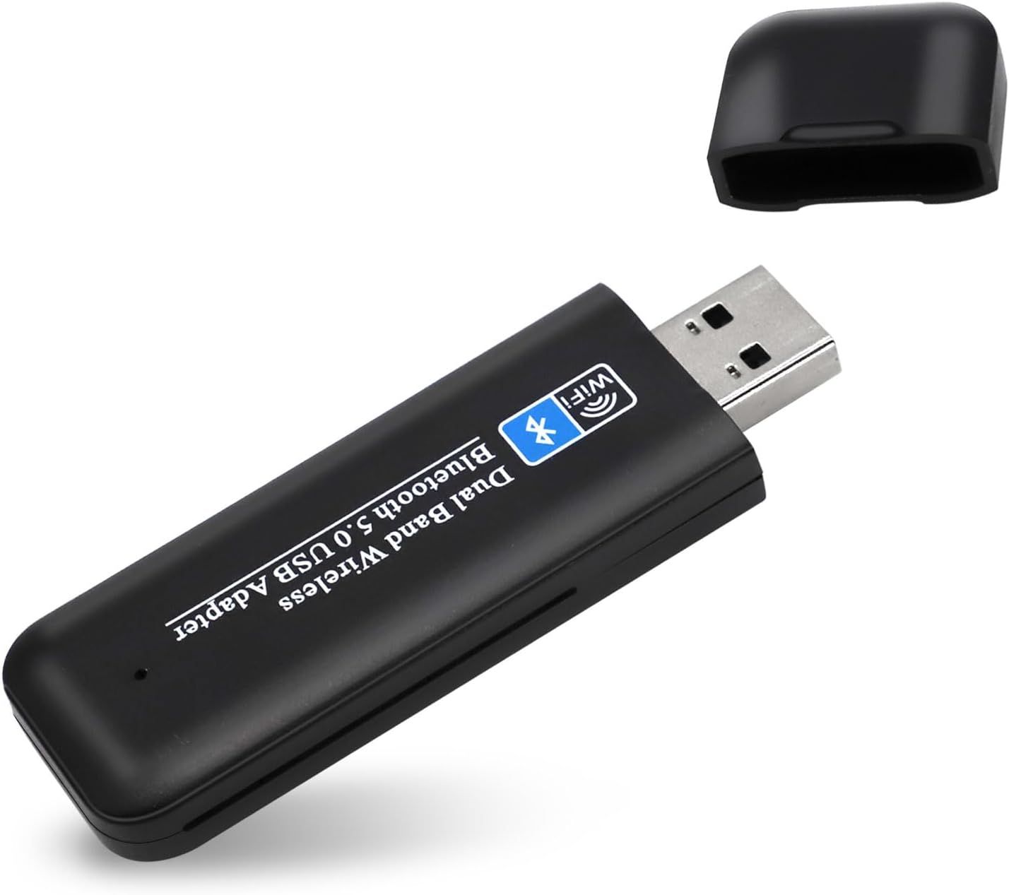 LETNERNY-Clé Usb Wlan 1300 Mbit/S Avec Clé Wifi Bluetooth 5.0 Double Bande (5,8 Ghz/2,4 Ghz), Adaptateur Wlan Usb3.0, Clé Wi-Fi Pour Pc, Compatible Avec Windows Xp/11/10/8.1/8/7/Mac Os