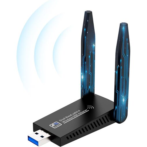 Tarjeta Wi-Fi RENGOGA LETNERNY, 1300 Mbps AC Banda Doble USB 3.0