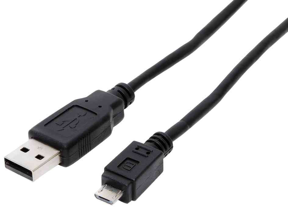 shiverpeaks Câble USB 2.0 micro, USB-A USB-B micro noir