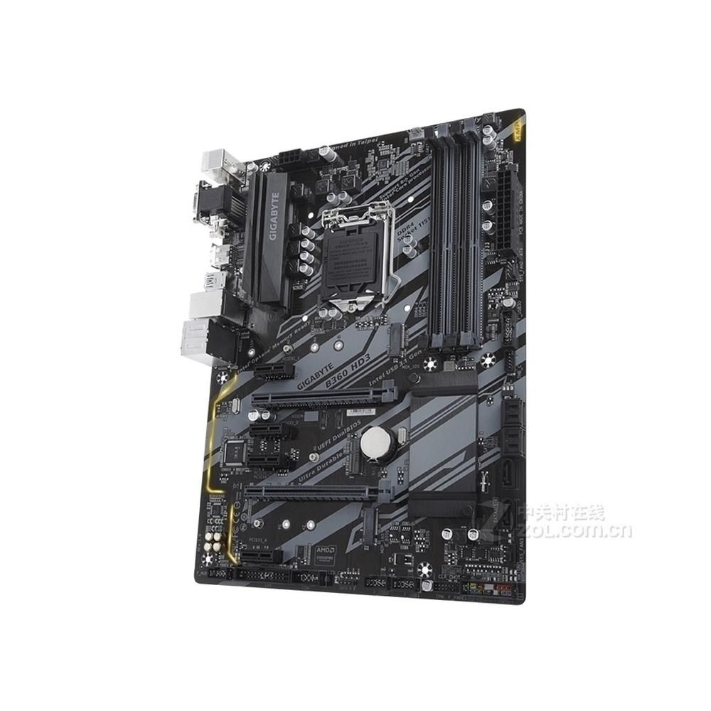Carte mère GIGABYTE B360 HD3 Intel B360 LGA 1151 DDR4 64GB ATX