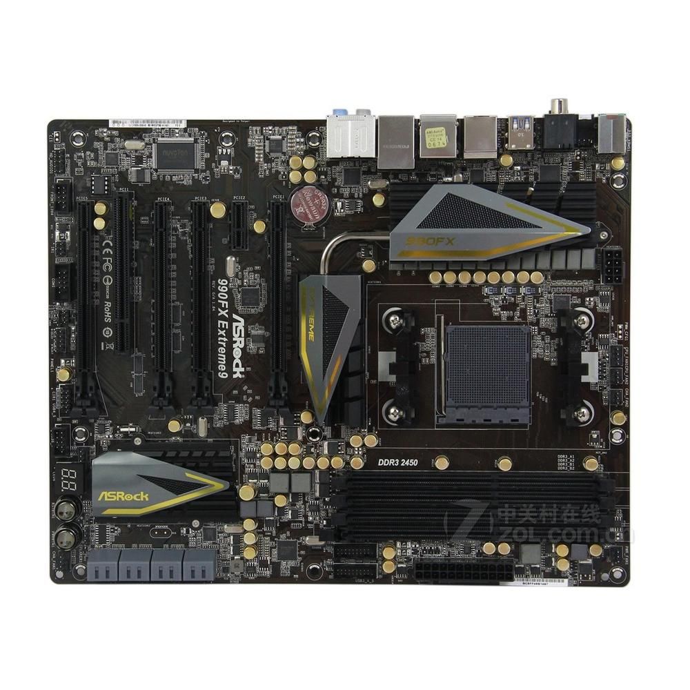 Carte mère ASROCK 990FX Extreme9 AMD 990FX Socket AM3+ DDR3 64GB ATX