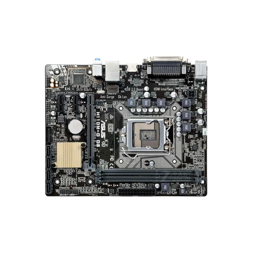 Carte mère ASUS H110M-D D3 Intel H110 LGA 1151 DDR3 32GB Micro ATX