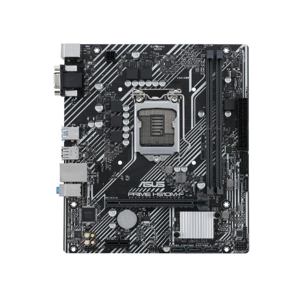 Carte mère ASUS PRIME H510M-F Intel H510 LGA 1200 DDR4 64GB Micro ATX