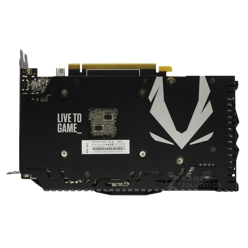 Carte graphique ZOTAC GeForce RTX 2070 8GB GDDR6 256bit PCI Express 3.0 16X 14000MHz