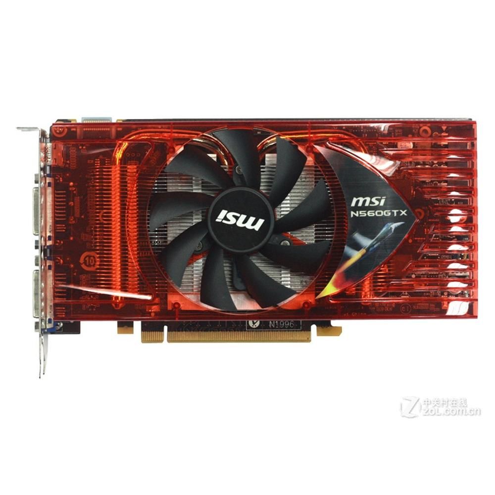 Carte graphique MSI GeForce GTX 560 1GB GDDR5 256bit PCI Express 2.0 16X 4000MHz