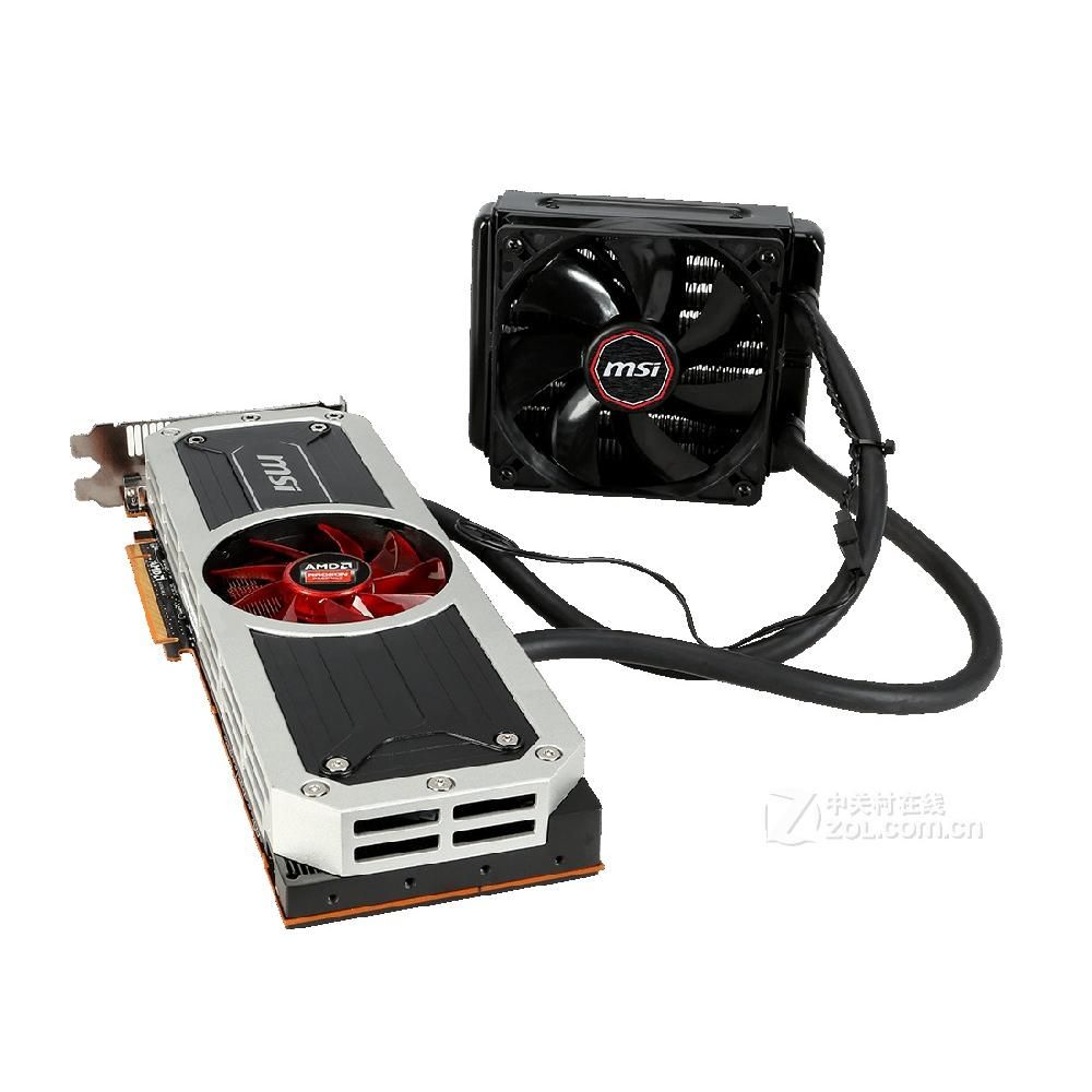Carte graphique MSI Radeo R9 295X2 8GB GDDR5 2×512bit PCI Express 3.0 16X 5000MHz