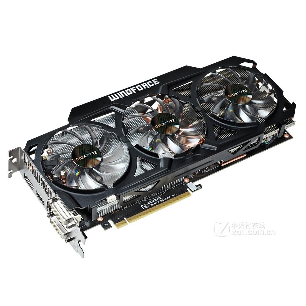 Carte graphique GIGABYTE GeForce GTX 770 4GB GDDR5 256bit PCI Express 3.0 16X 7010MHz
