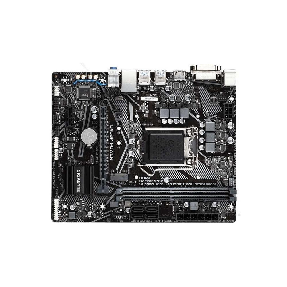 Carte mère GIGABYTE B460M POWER Intel B460 LGA 1200 DDR4 64GB Micro ATX