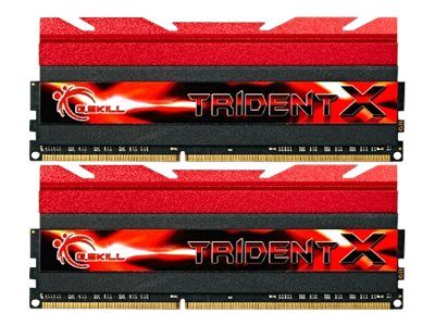 Mémoire G.Skill TridentX 8 Go (2 x 4 Go) DIMM 240 broches DDR3 - 2400 MHz / PC3-19200 - CL10 - 1.65 V - mémoire sans tampon - NON ECC