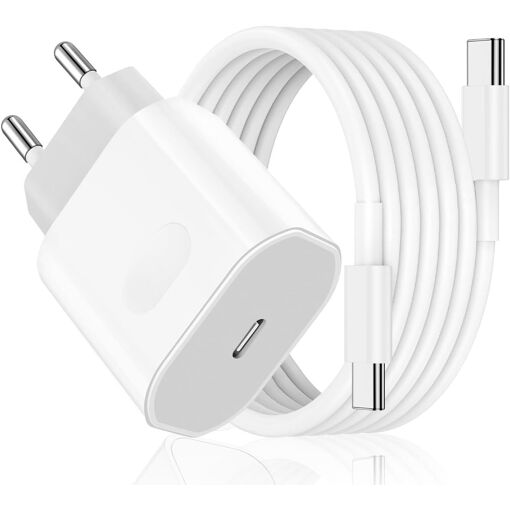 Chargeur rapide MAEC GROUPE CAHORS 27W USB-C avec câble de 2 m pour iPhone 16, 15, iPad Pro et autres