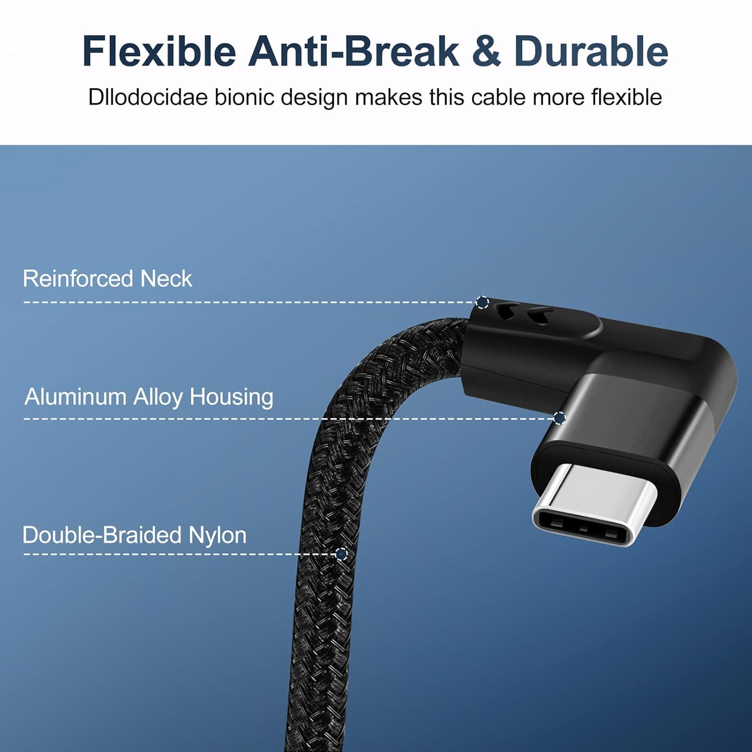 TIANYI-Câble Extension USB C 100W 0,1M Lot de 2, 10Gbps Angle Droit 90 Degrés USB C 3.2 Mâle vers Femelle Compatible avec MacBook,iPad Pro,Nintendo Switch,Steam Deck