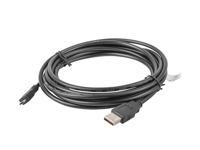 LANBERG CA-USBM-10CC-0030-BK CÂBLE USB MÂLE VERS MICRO USB MÂLE,NOIR,3 MÈTRES
