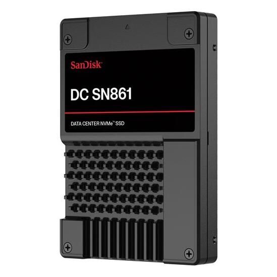 SanDisk DC SN861 - SSD - Centre de données - 3.84 To - interne - 2.5" - PCI Express 5.0 x4 (NVMe)