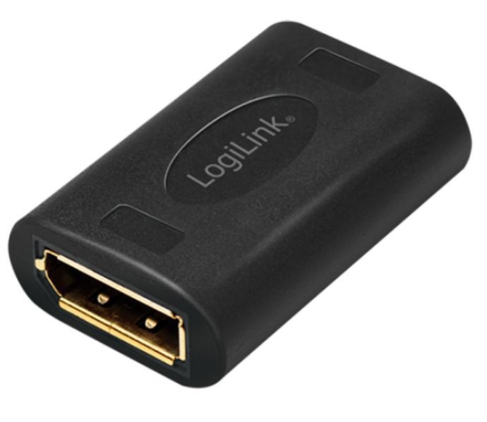 LogiLink Adaptateur DisplayPort, femelle DP - femelle DP