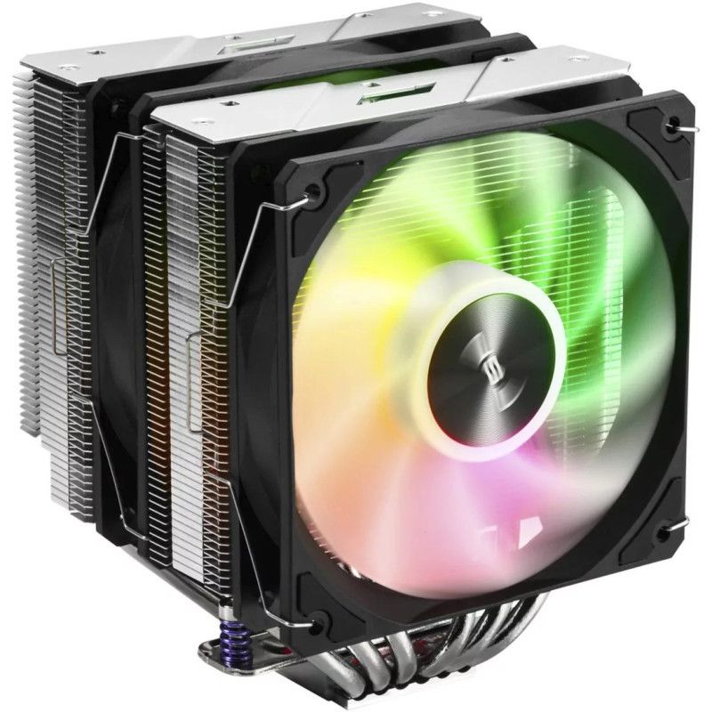 Refroidisseur de processeur - REDRAGON - MP7 - Compatible AM4/AM5 - Noir - Aluminium