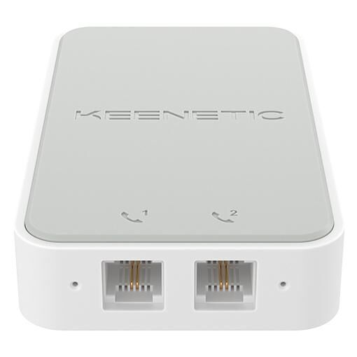 Adaptador de teléfono analógico USB Lineal Keenetic (2 puertos)