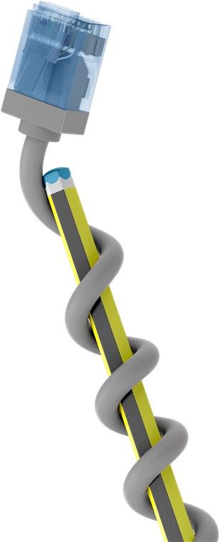 Goobay 74228 câble de réseau Gris 15 m Cat6a U/UTP (UTP)