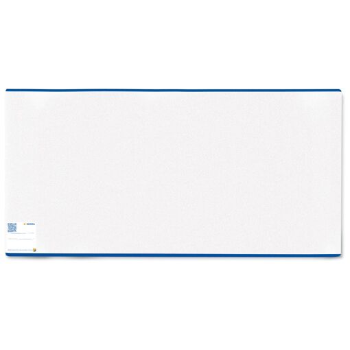 Protector de cuaderno HERMA 7290, Transparente y Azul