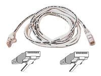 Belkin High Performance - Cordon de raccordement - RJ-45 (M) pour RJ-45 (M) - 2 m - UTP - CAT 6 - moulé, sans crochet - blanc - pour Omniview SMB 1x16, SMB 1x8; OmniView SMB CAT5 KVM Switch