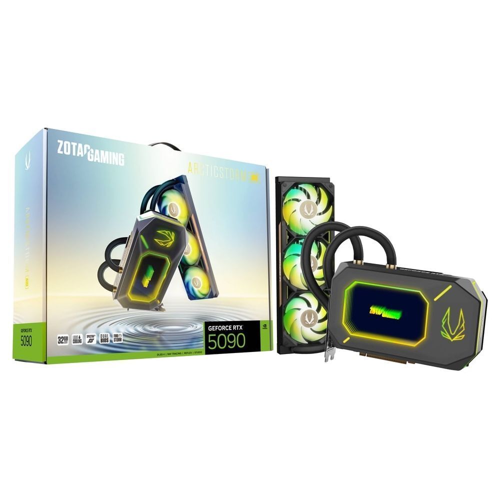 Zotac GeForce RTX 5090 Gaming ARCTICSTORM AIO, 32 GB GDDR7, PCI-Express