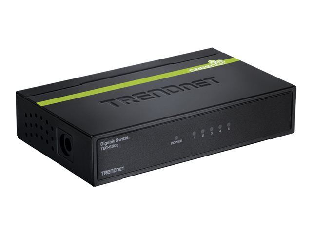 TRENDnet TE100 S50g - Commutateur - 5 x 10/100 - de bureau