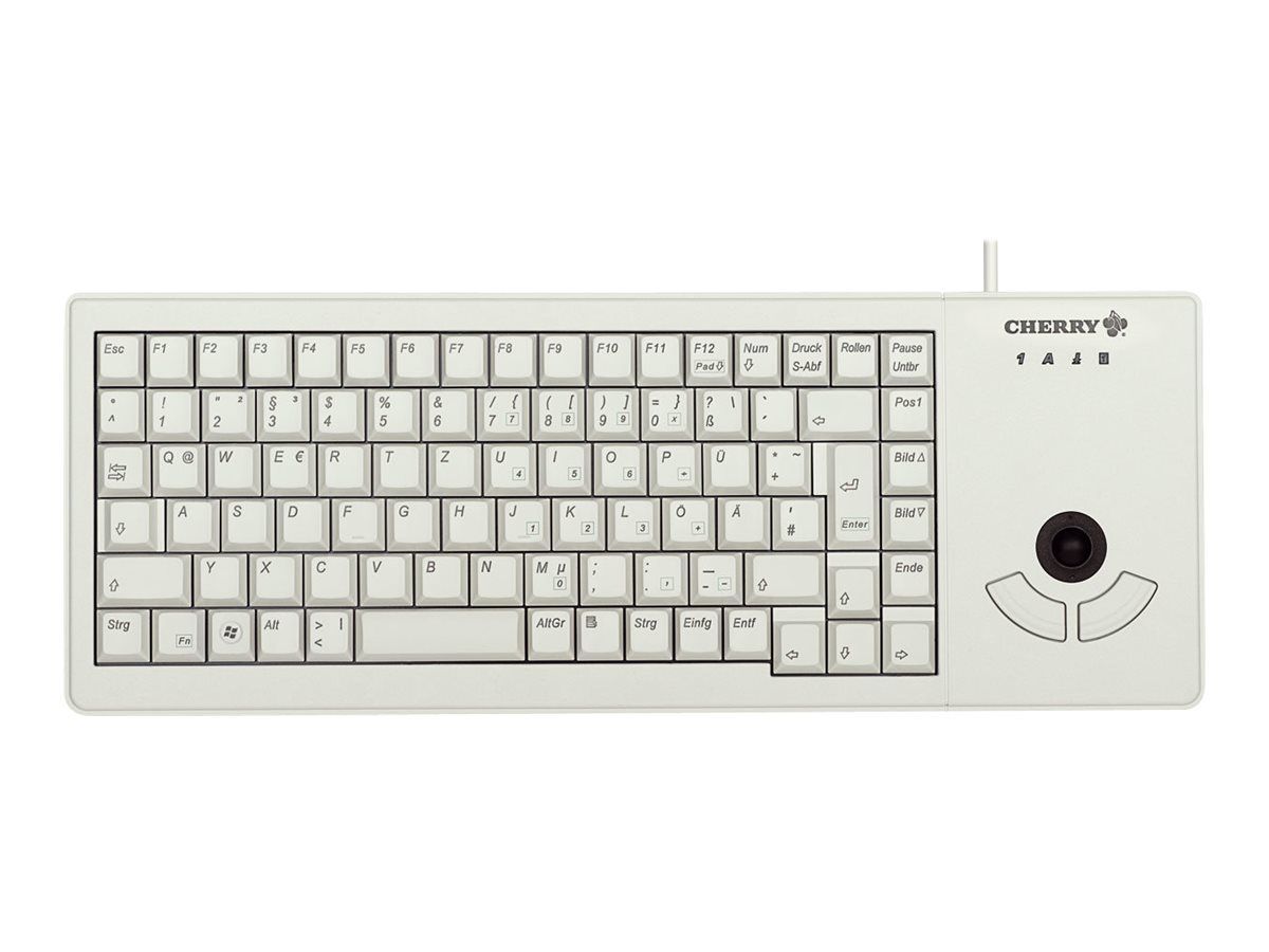 CHERRY XS G84-5400 - Clavier - USB - US - gris clair